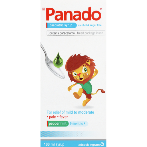 Panado Sugar Free Pediatric Syrup 100ml