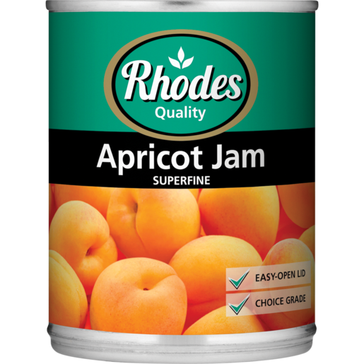 Rhodes Quality Superfine Apricot Jam 450g