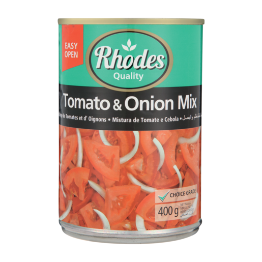Rhodes Quality Tomato & Onion Mix 410g