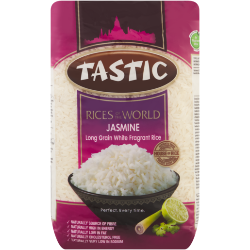 Tastic Long Grain Jasmine Fragrant White Rice 2kg