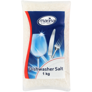 Marina Dishwasher Salt 1kg, Dishwasher Salt