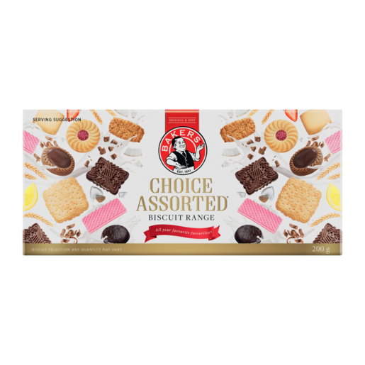 Bakers Choice Assorted Range Biscuits 200g