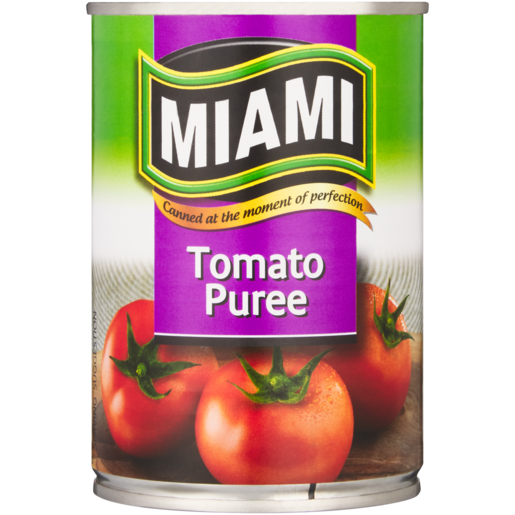 Miami Tomato Puree Can 410g