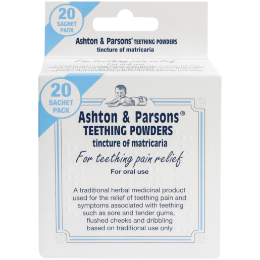 Ashton & Parsons Teething Powders Sachets 20 Pack