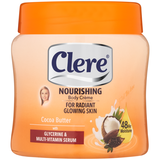 Clere Nourishing Cocoa Butter Body Crème 300ml 
