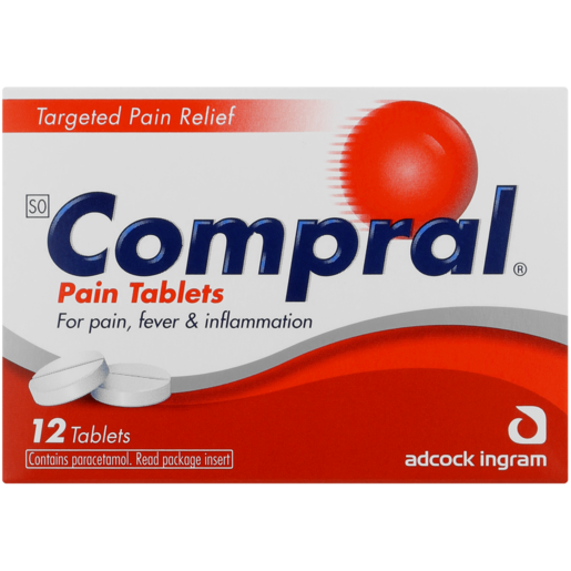 Compral Headache Tablets 12 Pack