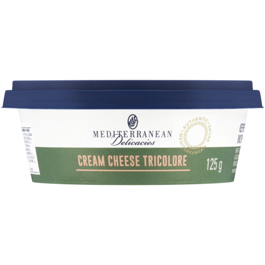 Mediterranean Delicacies Cream Cheese Tricolore 125g