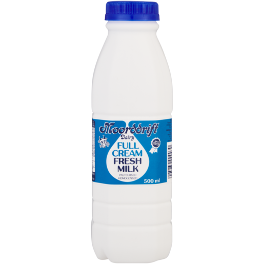Moorddrift Dairy Full Cream Fresh Milk 500ml 