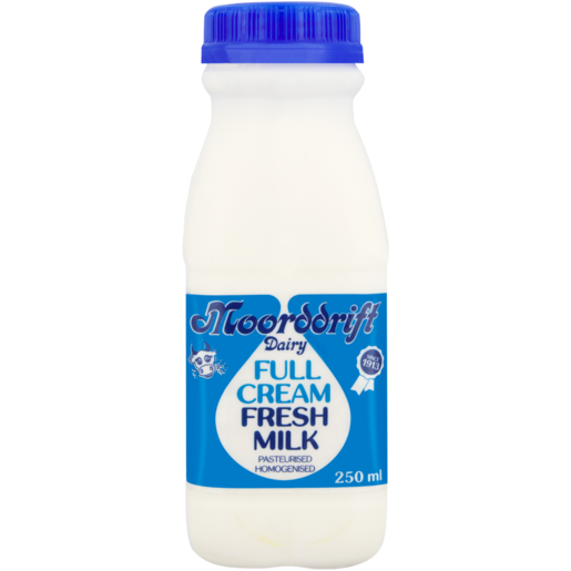 Moorddrift Dairy Fresh Full Cream Milk 250ml 