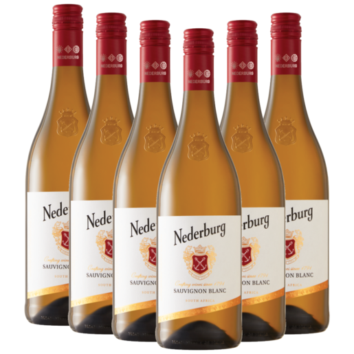 Nederburg Sauvignon Blanc White Wine Bottles 6 x 750ml