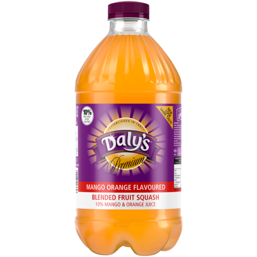Daly's Premium Mango Orange Squash Concentrate 1.5L