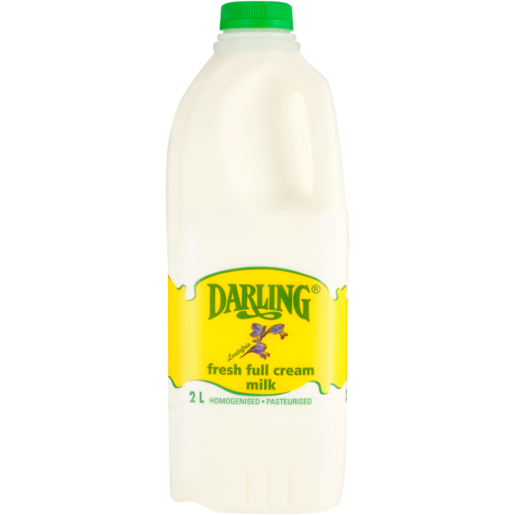 Darling Fresh Full Cream Milk Bottle 2L, Milk