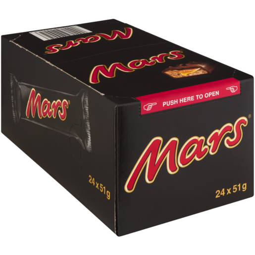Mars Original Chocolate Bars 24 x 51g