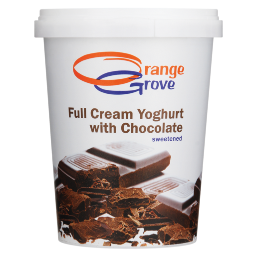 Orange Grove Full Cream Chocolate Flavoured Yoghurt 500ml