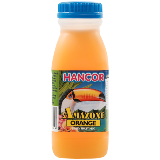 Hancor Amazone Orange Flavoured Juice Blend Bottle 250ml