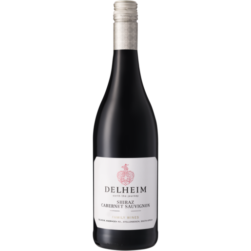Delheim Shiraz Cabernet Sauvignon Red Wine Bottle 750ml
