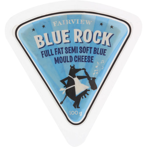 Fairview Blue Rock Full Fat Semi Soft Blue Mould Cheese 100g