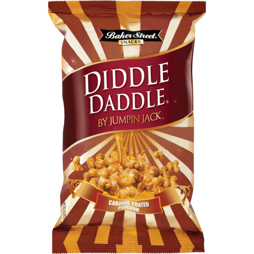 Diddle Daddle Caramel Coated Popcorn 150g