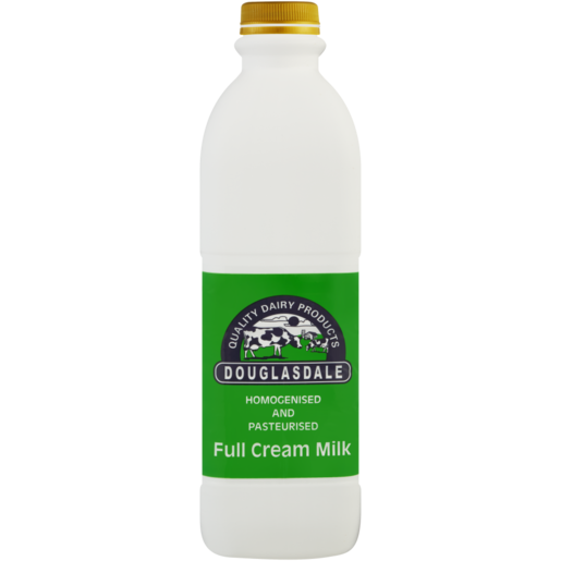 Douglasdale Fresh Full Cream Milk Bottle 1L