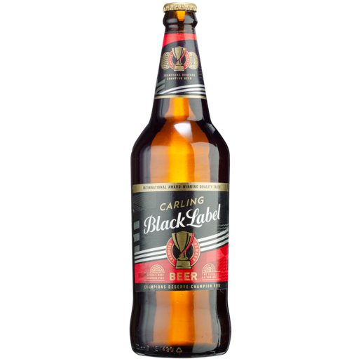 Carling Black Label Beer Bottle 750ml, Beer, Beer & Cider, Drinks