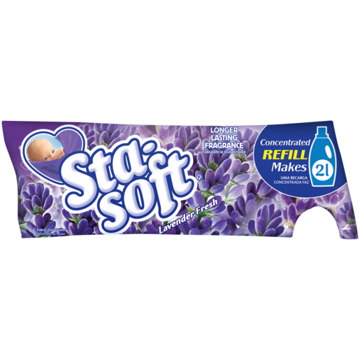 Sta-soft Lavender Fresh Concentrated Fabric Softener Refill 500ml
