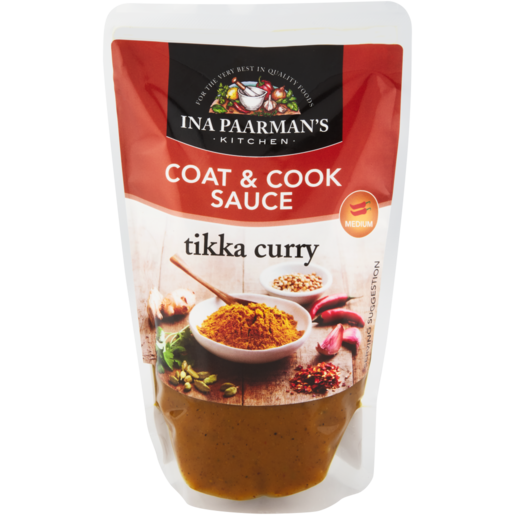 Ina Paarman Coat & Cook Tikka Curry Sauce 200ml