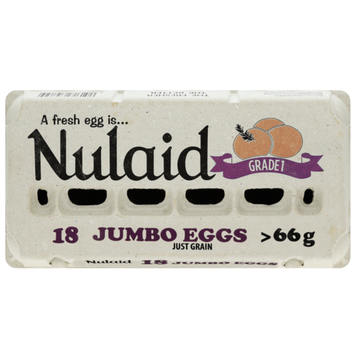 Nulaid Jumbo Eggs 18 x >66g