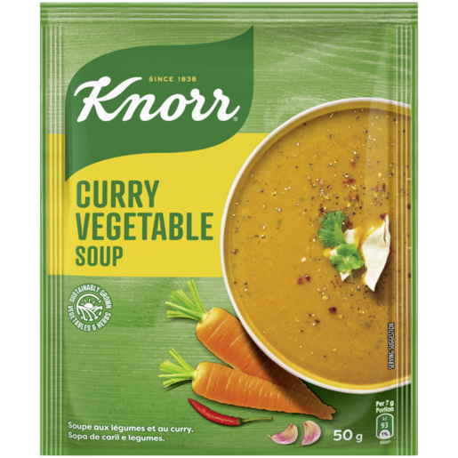 Knorr Curry Vegetable Thickening Soup 50g