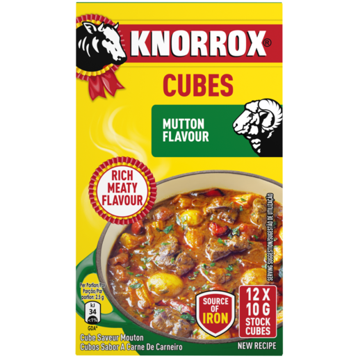 Knorrox Mutton Flavoured Stock Cubes 12 x 10g