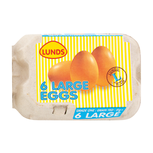 Lunds Large Eggs 6 Pack