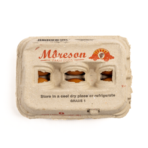 Moreson Extra Large Eggs Tray 6 Pack