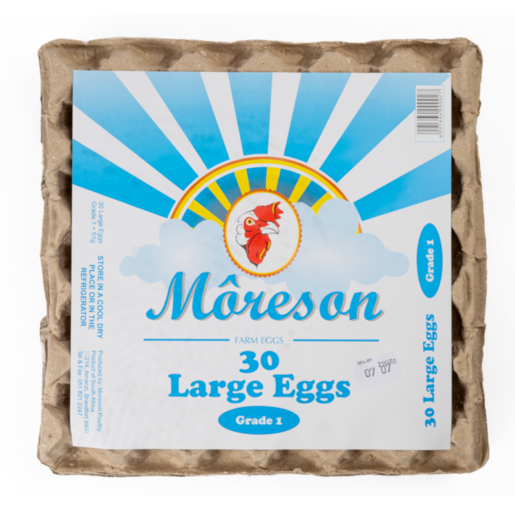 Moreson Large Eggs Tray 30 Pack