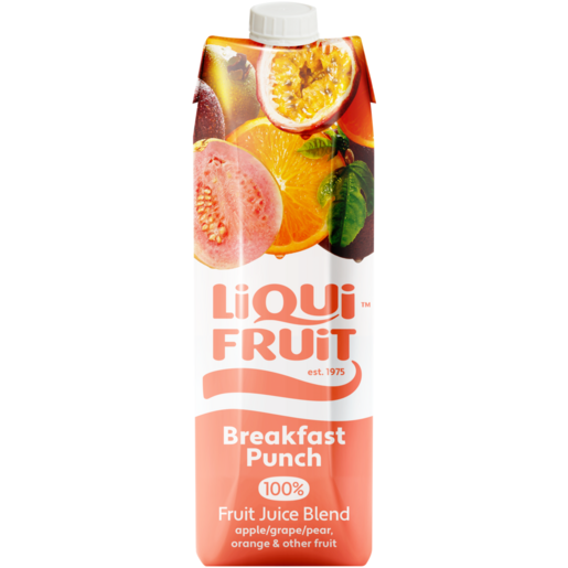 Liqui-Fruit Breakfast Punch 100% Fruit Juice Blend 1L 