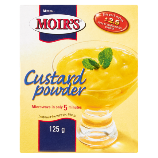 Moir's Regular Custard Powder 125g