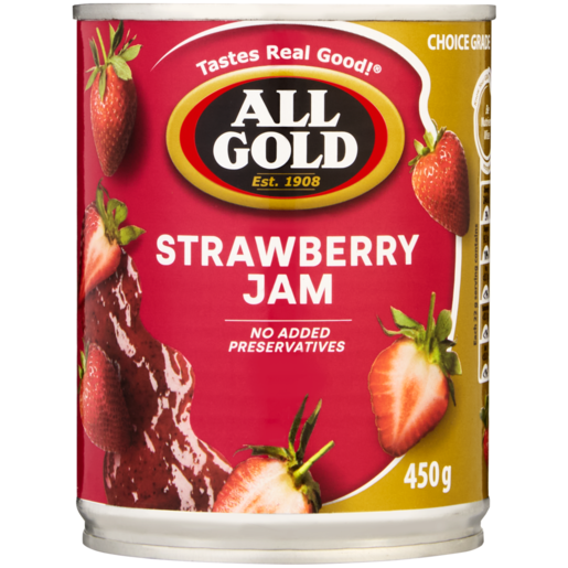 ALL GOLD Strawberry Jam 450g