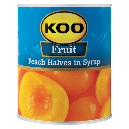 KOO Peach Halves In Syrup 825g