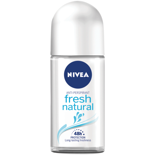 NIVEA Fresh Natural Ladies Anti-Perspirant Roll-On 50ml