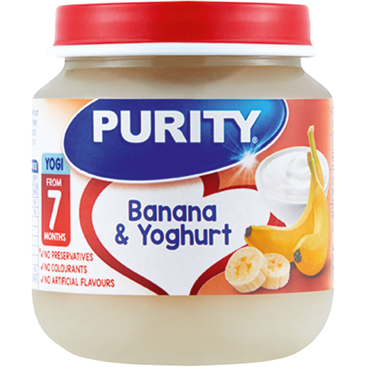 PURITY Banana & Yoghurt Baby Food 125ml