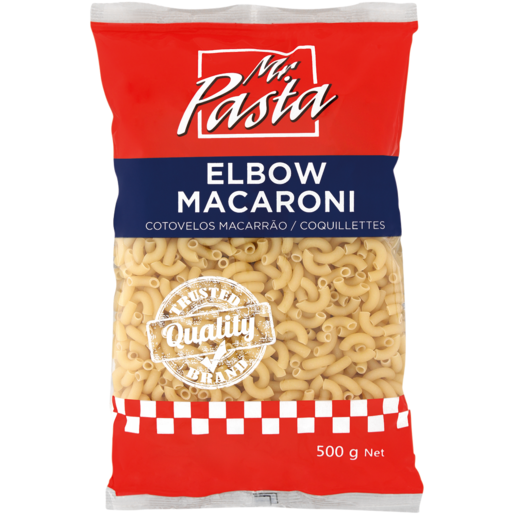 Mr Pasta Elbow Macaroni Pasta 500g Pasta Rice Pasta Noodles Cous Cous Food Cupboard Food Checkers Za
