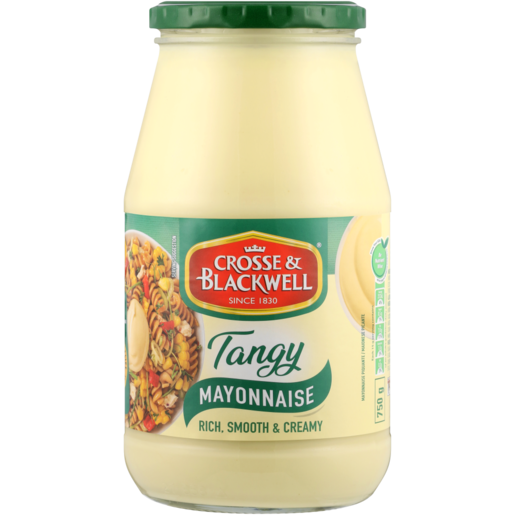 Crosse And Blackwell Tangy Mayonnaise 750g, Mayonnaise, Table Condiments  & Dressings, Food Cupboard, Food