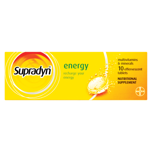 Supradyn Energy Recharge Effervescent Tablets 10 Pack