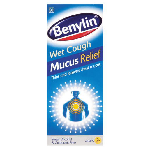 Benylin Adult Mucus Relief Cough Syrup 100ml