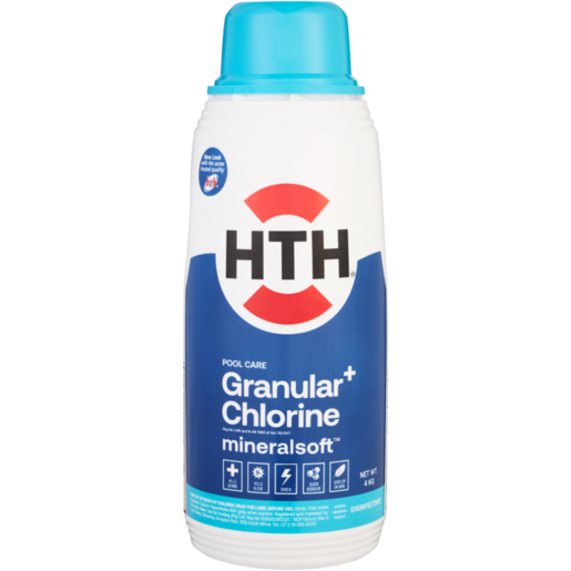 HTH Mineralsoft Granular+ Chlorine 4kg 