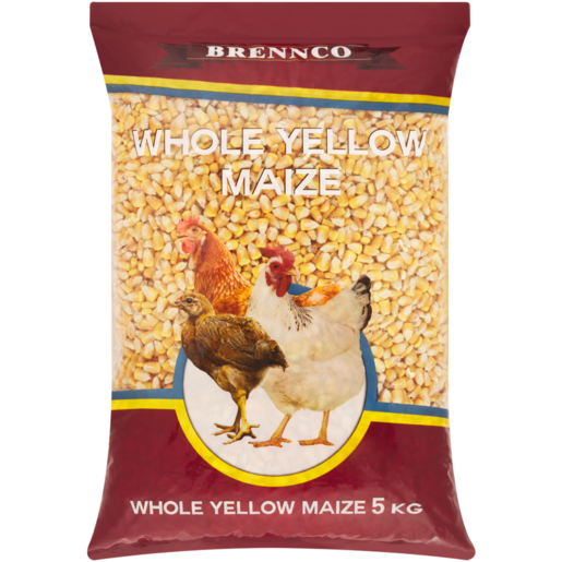 Brennco Whole Yellow Maize 5kg 
