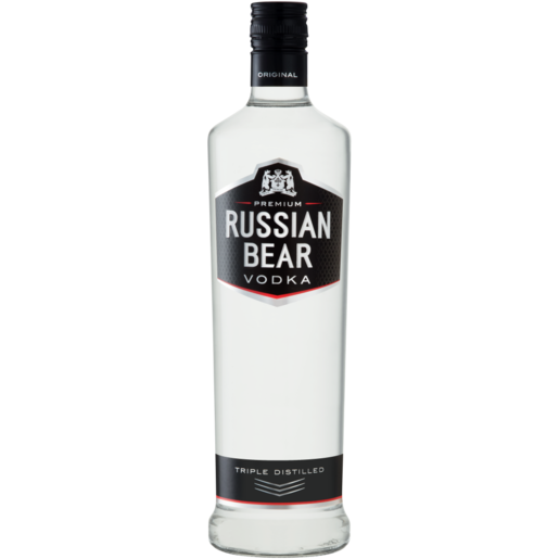 Russian Bear Original Vodka Bottle 750ml