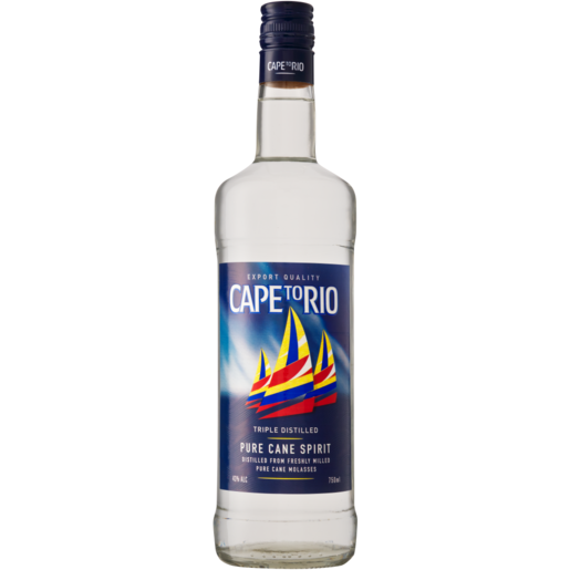 Cape To Rio Pure Cane Spirit Bottle 750ml