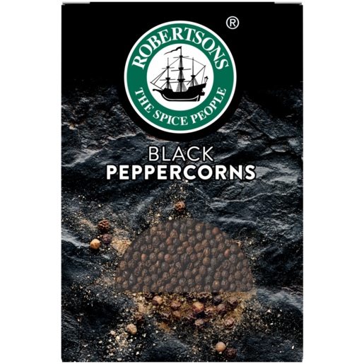 Robertsons Black Peppercorns Seasoning Refill 45g