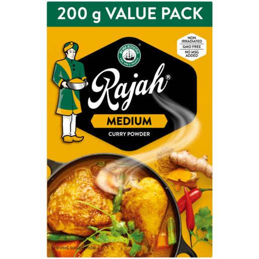 Rajah Medium Curry Powder Value Pack 200g