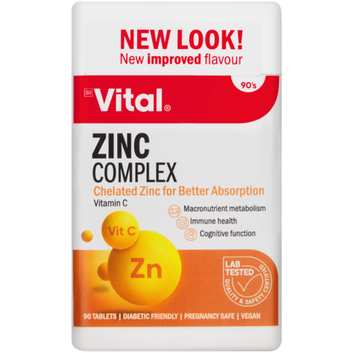 Vital Zinc Complex Tablets 100 Pack