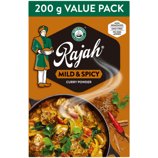 Rajah Mild & Spicy Curry Powder Value Pack 200g